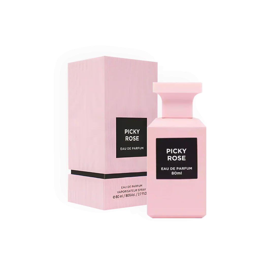 Apa de parfum, Fragrance World, Picky Rose, unisex, 80 ml Engros