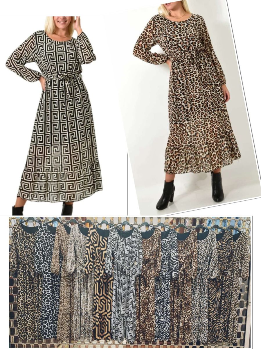 Rochie voal cu maneca lunga, en-gross