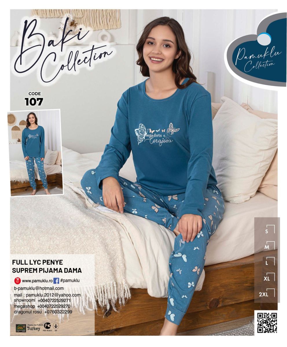 Pijama Dama Baki Licra 107 Engros