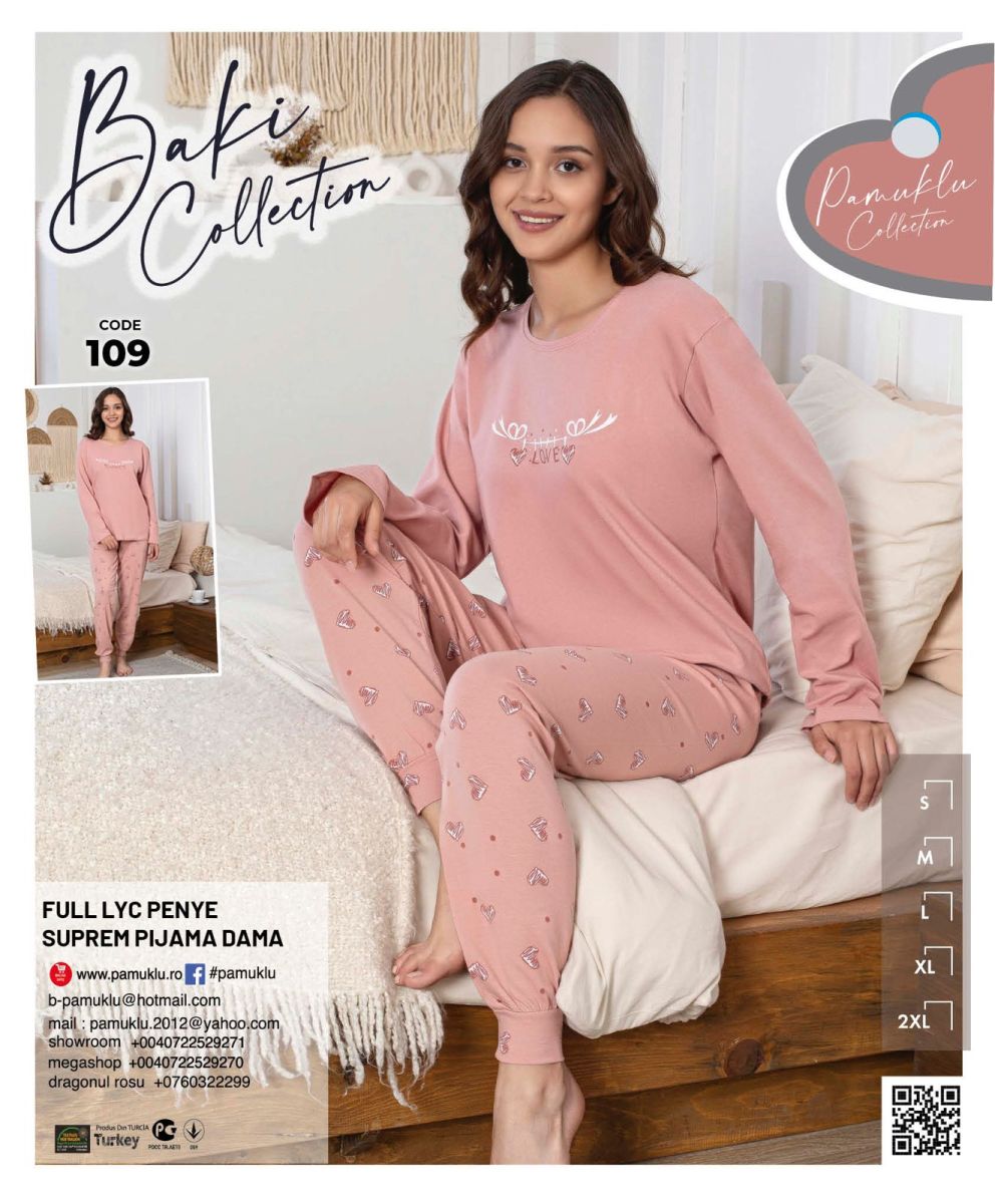 Pijama Dama Baki Licra 109 Engros