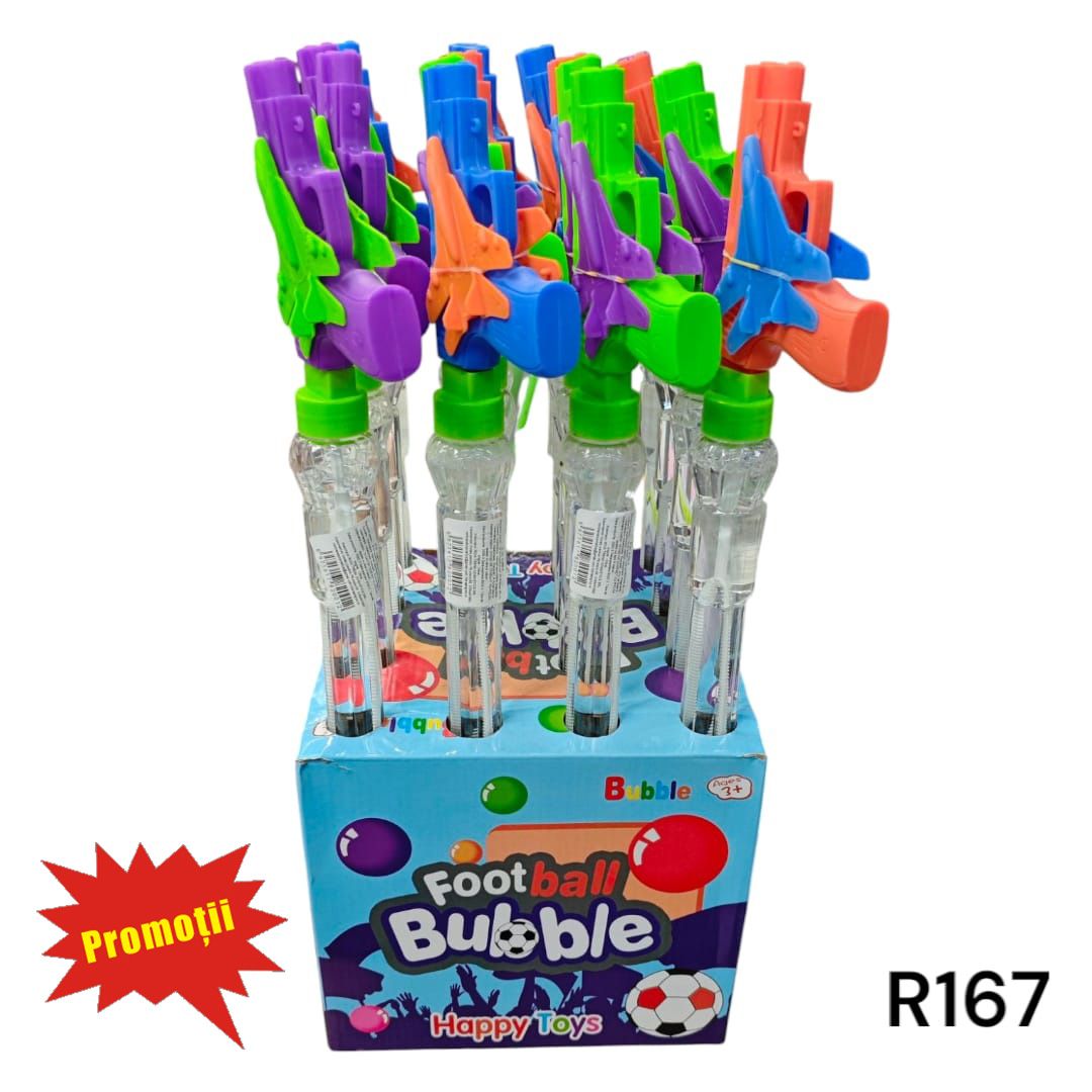 Jucarie baloane de sapun bubble cu figurine colorate engross