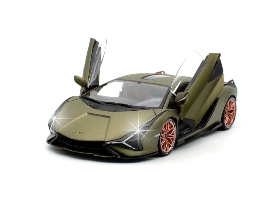 Macheta Auto Metalica muzicala si lumini Mat Sian FKP 37, Scara 1:18 6511110051409 Engros