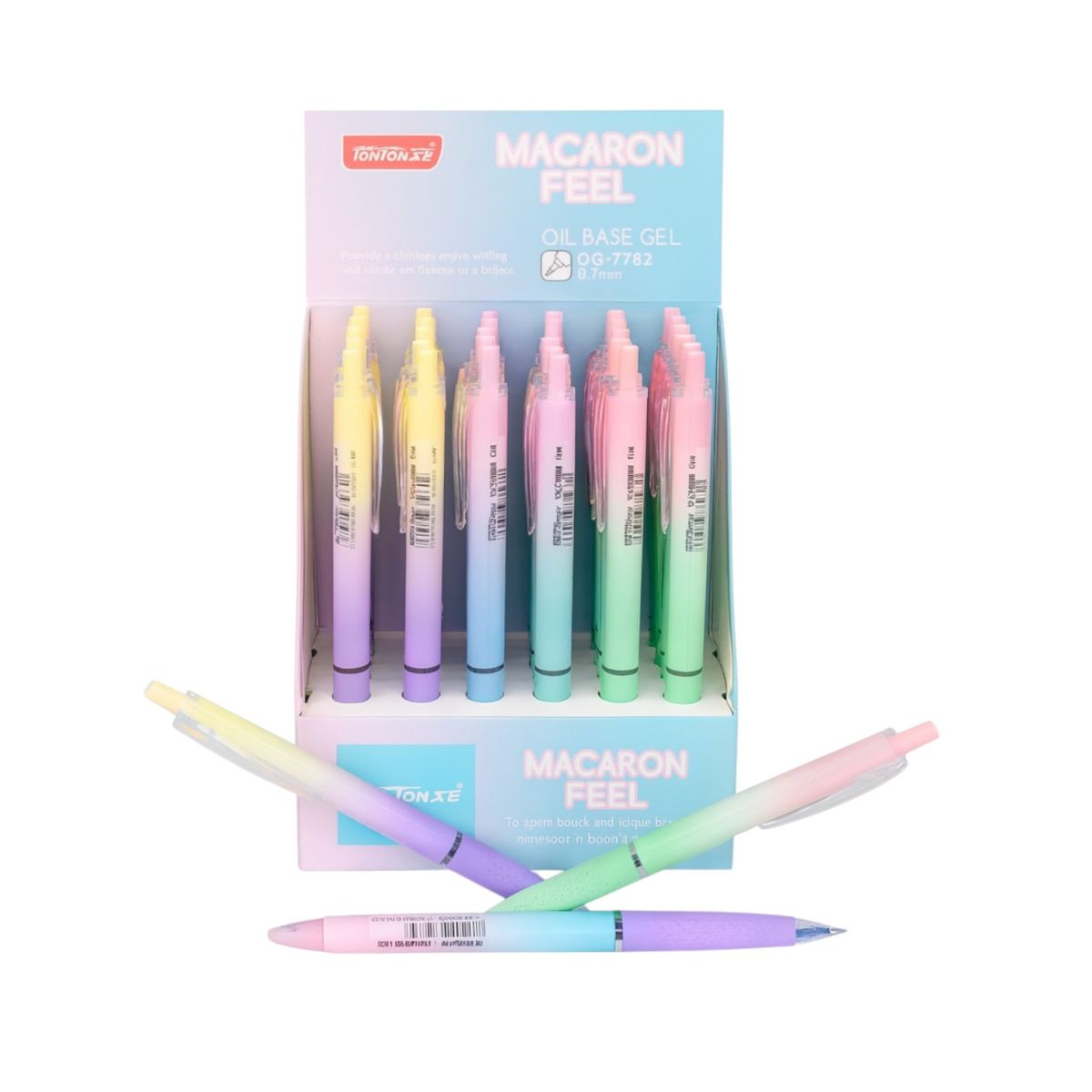 Pix cu Gel 14cm Model Pastel Ombre, 36/set Diferite Culori Engros