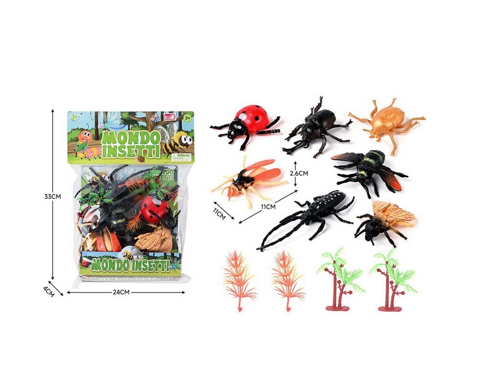 Set 6 Animale insecte cu Copaci 6511110052208 Engros