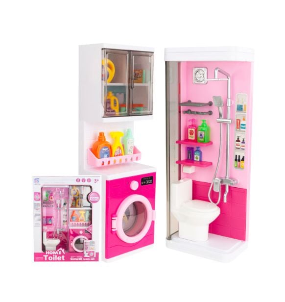 Set Baie cu Masina de Spalat, Toaleta si Dus, 11 accesorii 6511110045583 Engros