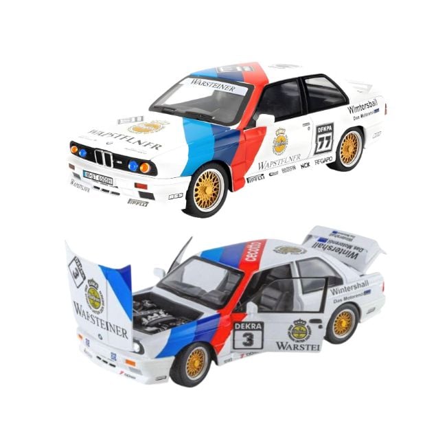 Masina Metal Muzicala si lumini 1:24 Scale Die-Cast Metal 1982 B.M.W M3-E30 6511110051454 Engros