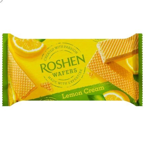 Napolitane cu lamaie Roshen, 72g Engros