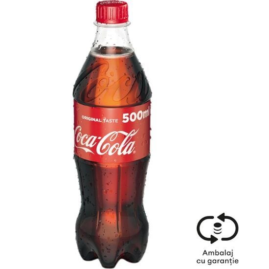 Bautura racoritoare carbogazoasa Coca-Cola 0.5, RO/SGR Engros