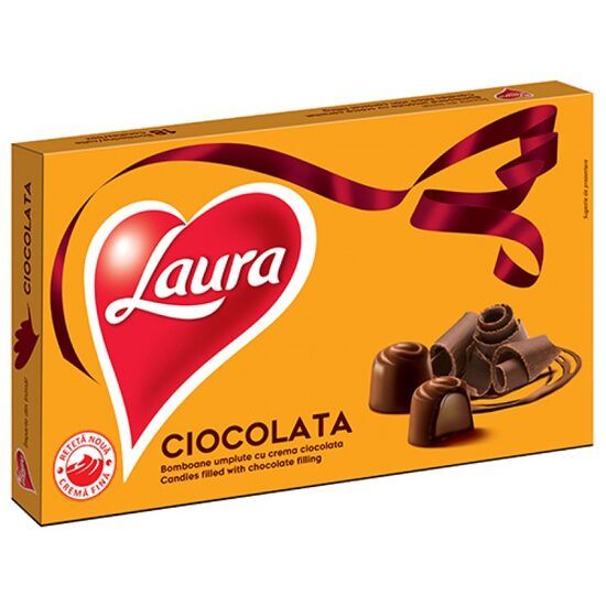 Bomboane de ciocolata cu Laura, 138g Engros