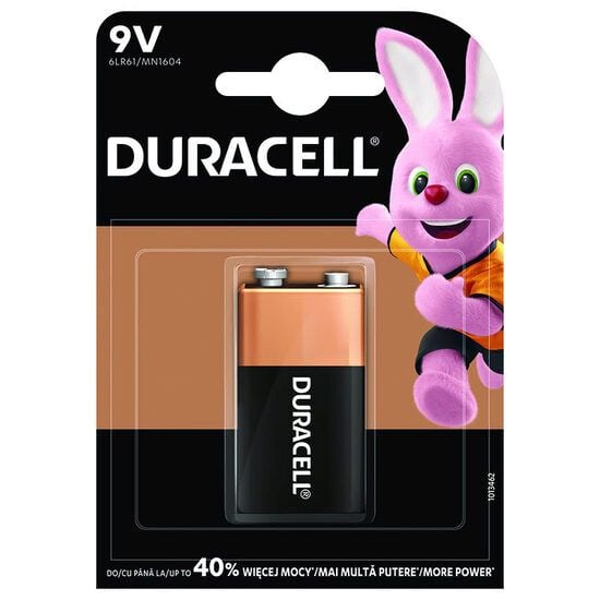 Bateria alcalina Basic 9V Duracell  Engros