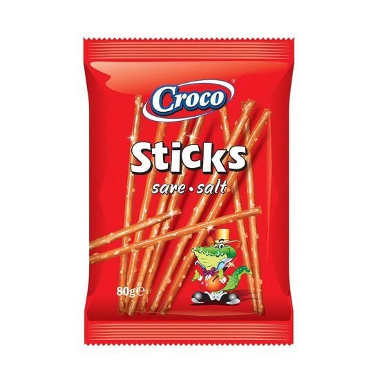 Sticksuri cu sare Croco, 80g Engros