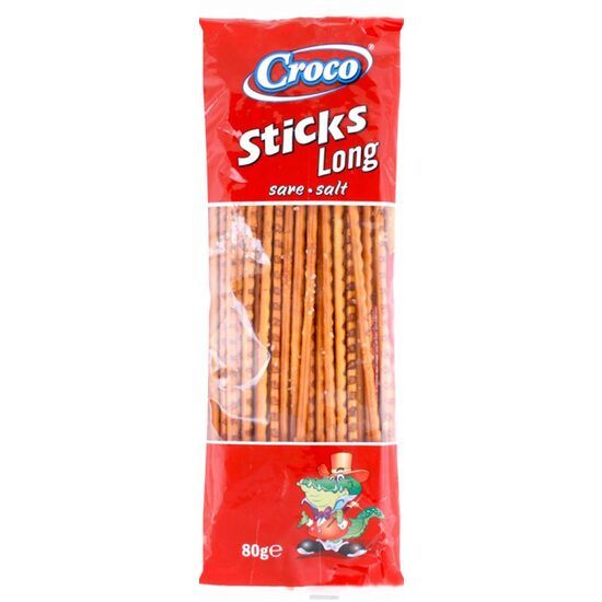 Sticks cu sare long, Croco 80g Engros