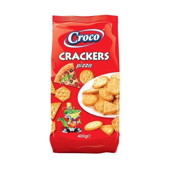 Crackers cu pizza Croco 400g Engros