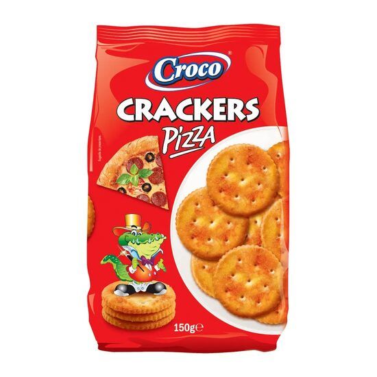 Crackers cu pizza Croco 150g Engros