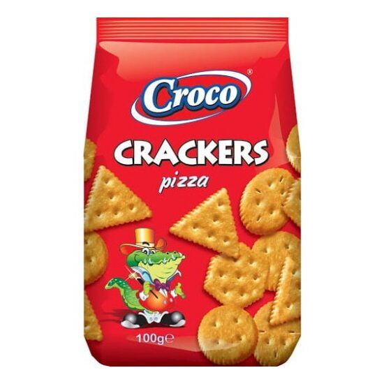 Crackers cu pizza Croco 100g Engros