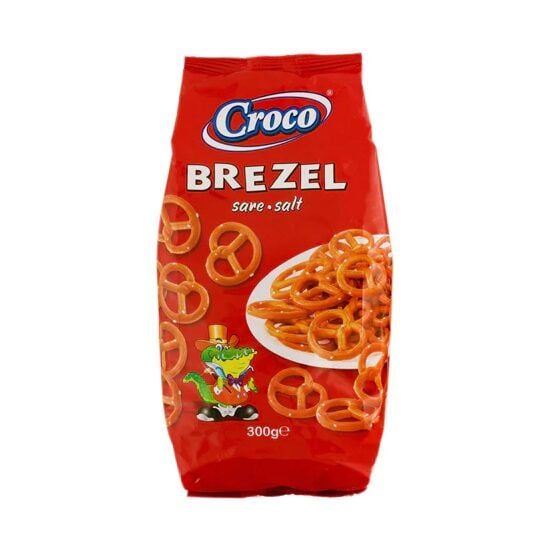 Brezel cu sare Croco, 300 g Engros