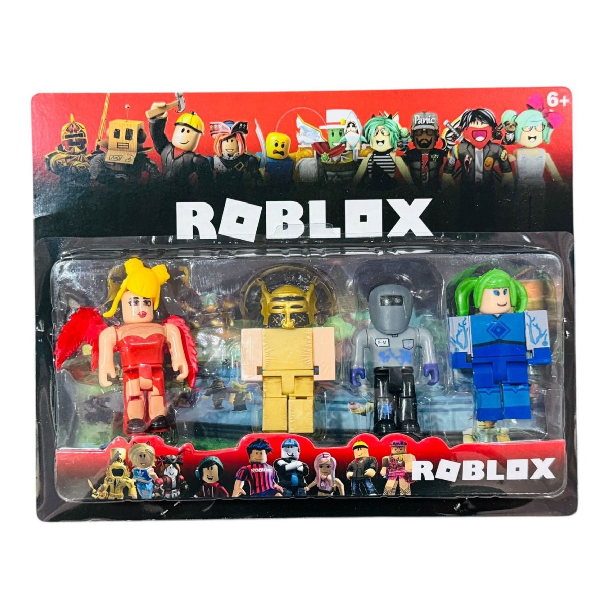 Set 4 figurine, joc video popular, multicolor, 30×24cm, en-gros