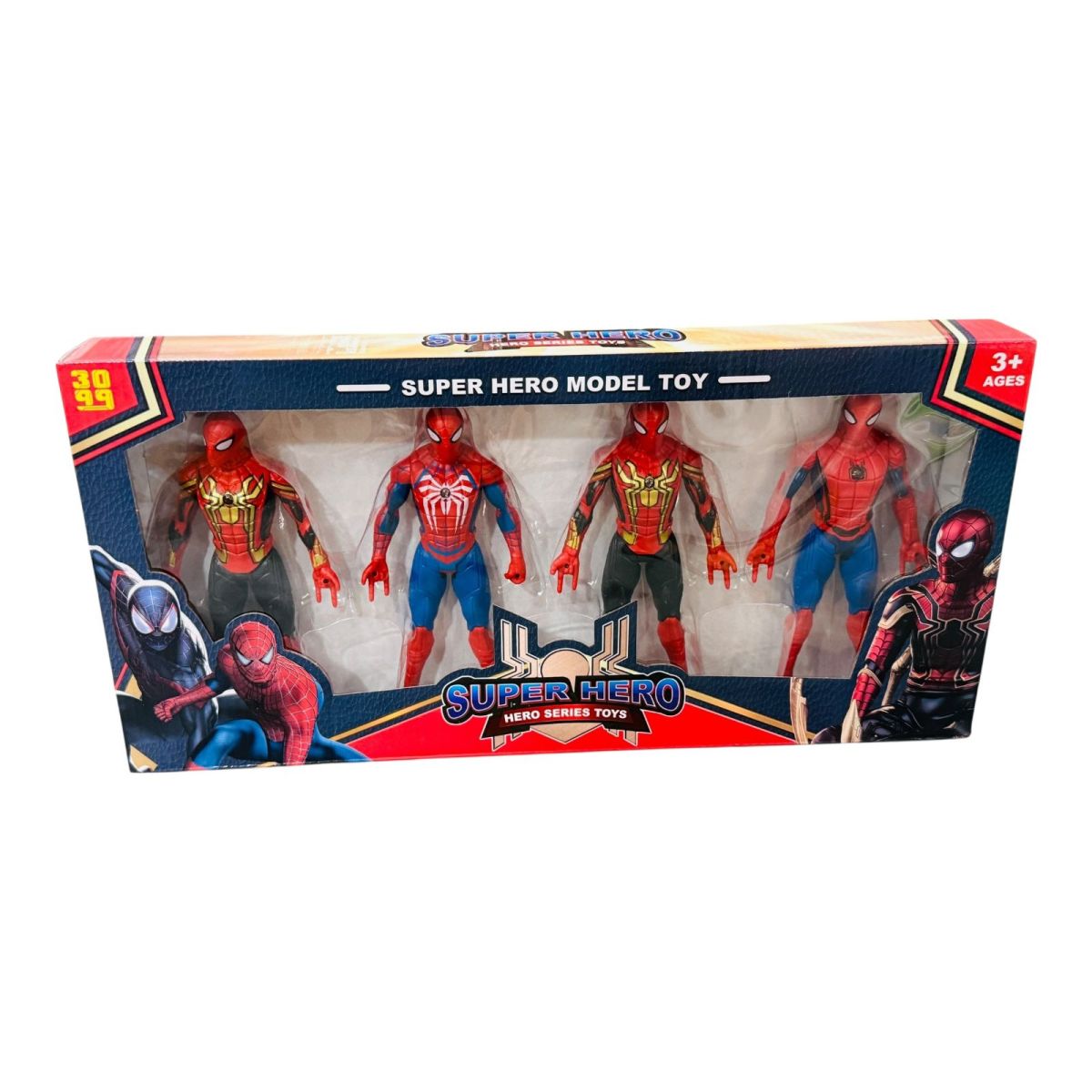 Set 4 figurine super hero, multicolor, 43×21cm, en-gros