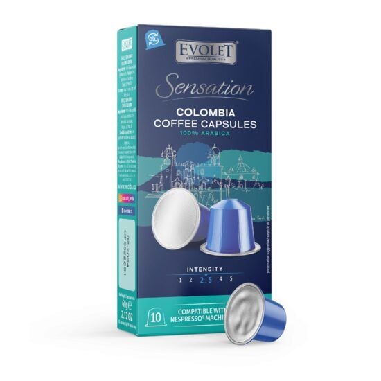 Cafea Columbia Capsule Evolet Sensation 10 buc Engros