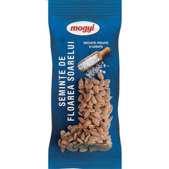 Seminte decojite, prajite si sarate de floarea-soarelui, Mogyi, 100g Engros