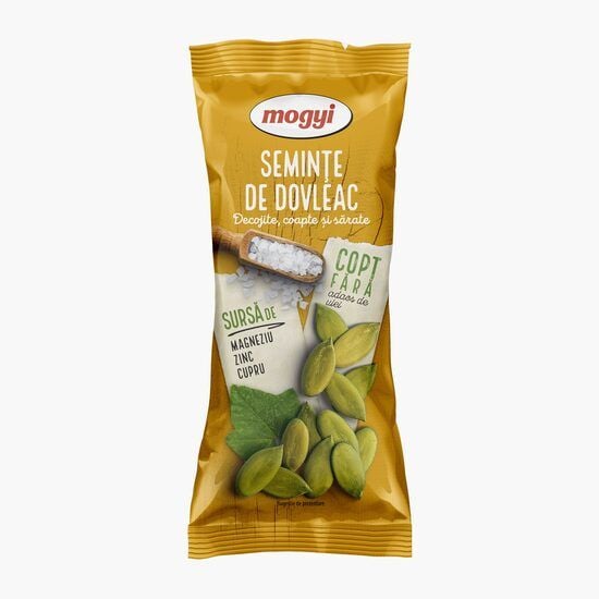 Seminte de dovleac decojite, prajite si sarate Mogyi, 70 g(30B) Engros