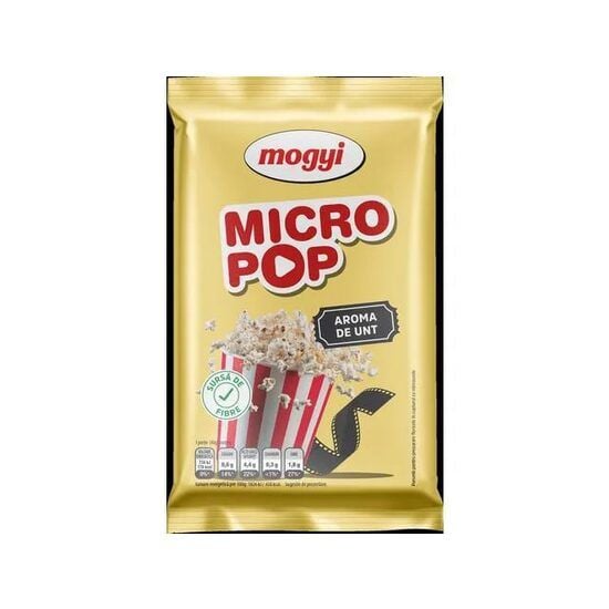 Popcorn cu unt Mogyi Micro Pop, 80 g Engros