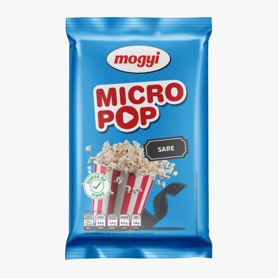 Mogyi Popcorn microunde Sare 80g Engros
