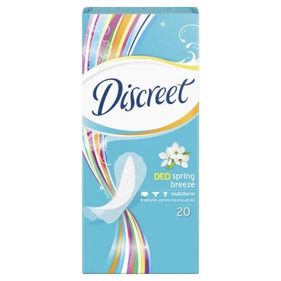 Absorbante zilnice Discreet Spring Breeze, 20 bucati Engros