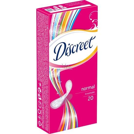 Absorbante Discreet Normal plus, 20 buc Engros