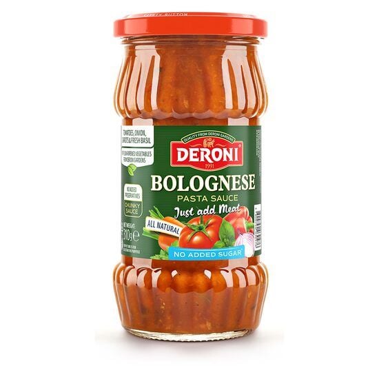 Sos pentru paste Bolognese Deroni, 310 g Engros