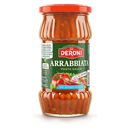 Sos pentru paste Arrabiata Deroni, 310 g Engros