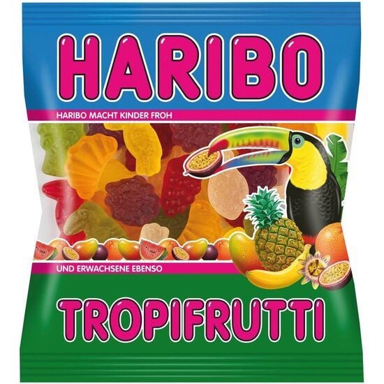 Jeleuri cu aroma de fructe tropicale Haribo Tropi Frutti 100g Engros