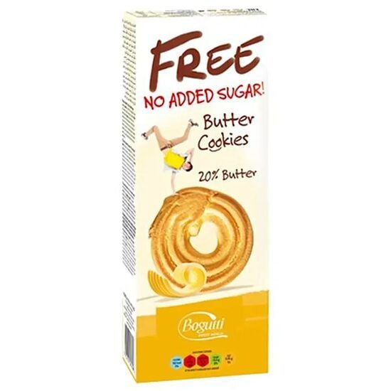 Biscuiti cu unt (fara zahar) 135g - Bogutti, 12 bucati Engros