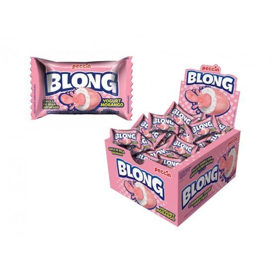 Guma de mestecat Blong iaurt, 5g, 40 bucati Engros