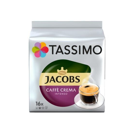 Capsule cafea, Jacobs Tassimo Café Crema Intenso, 16 buc x 150 ml, 16 capsule, 133 g Engros