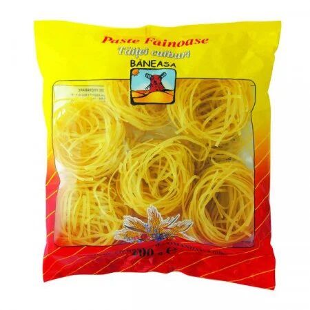 Paste fainoase Tăiței Cuiburi Băneasa 200g Engros