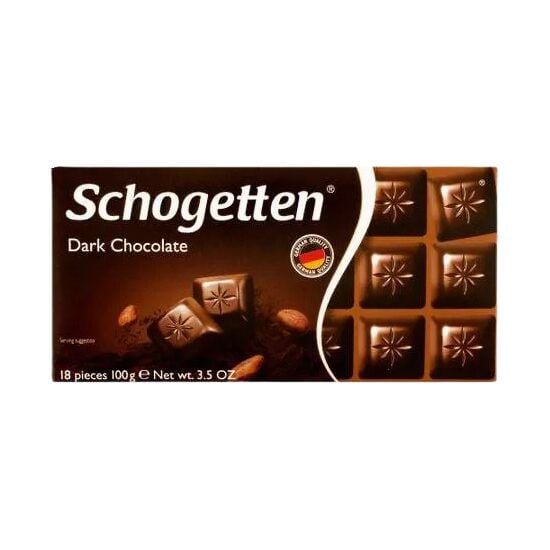 Tableta ciocolata Schogetten neagra, 100 g Engros