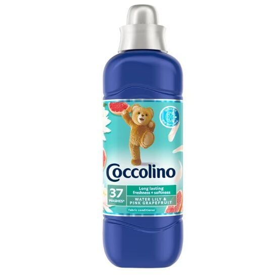 Balsam de rufe Coccolino Water Lily & Pink Grapefruit, 37 spalari, 0,925L Engros