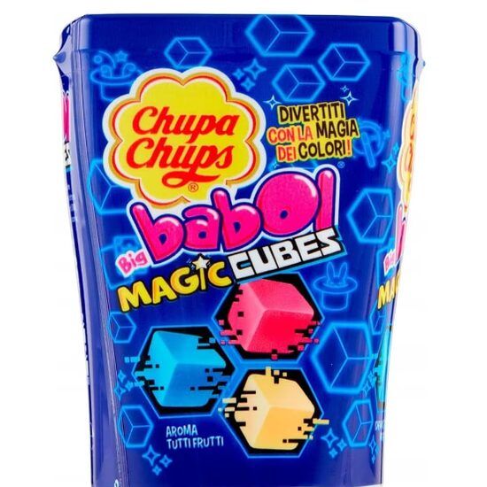 Guma de mestecat Chupa Chups Magic Cubes 86g Engros
