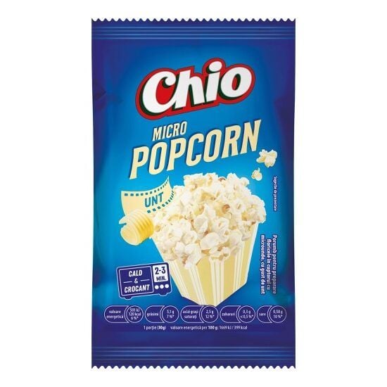 Popcorn cu unt Chio, pentru microunde, 80g Engros