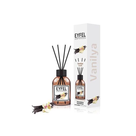 Odorizant camera cu betisoare Eyfel, 120 ml, Parfum de vanilie Engros