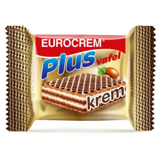 Napolitana cu crema de cacao si alune Eurocrem Plus 20 g Engros