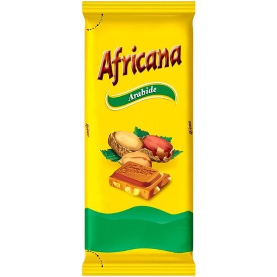 Ciocolata cu arahide, Africana 80g Engros
