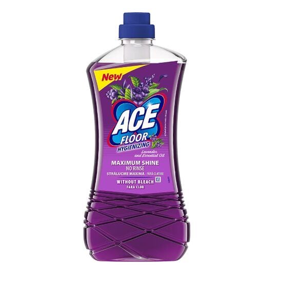 Detergent pentru pardoseli fara clor Ace Lavanda, 1l Engros