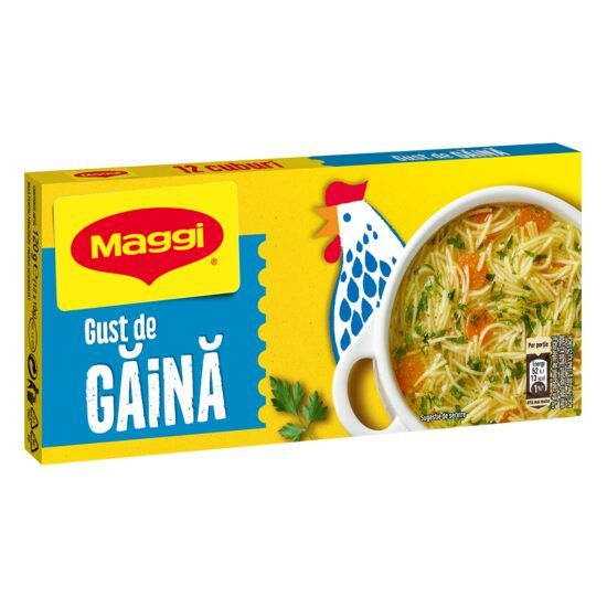 Baza pentru mancaruri Cub Maggi cu gust de gaina 120 g Engros