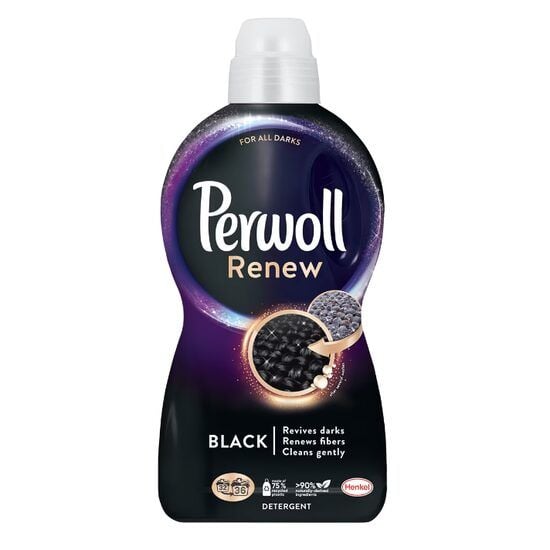 Detergent de rufe lichid Perwoll Renew Black, 36 spalari, 1,98L Engros