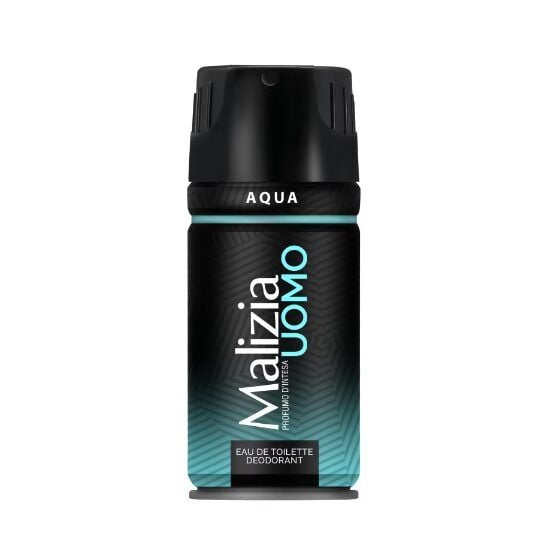 Deodorant Parfum Malizia uomo Aqua 150ml Engros