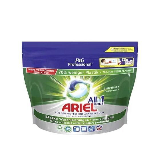 Detergent de rufe capsule Ariel All in One PODS Color, 60 spalari Engros