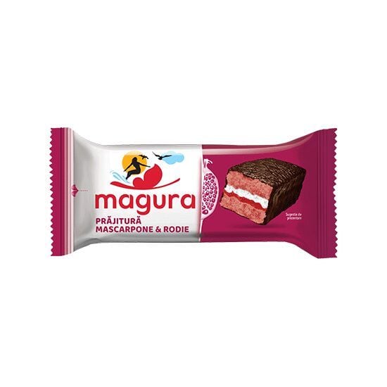 Prajitura cu crema de rodie si mascarpone Magura 35g Engros