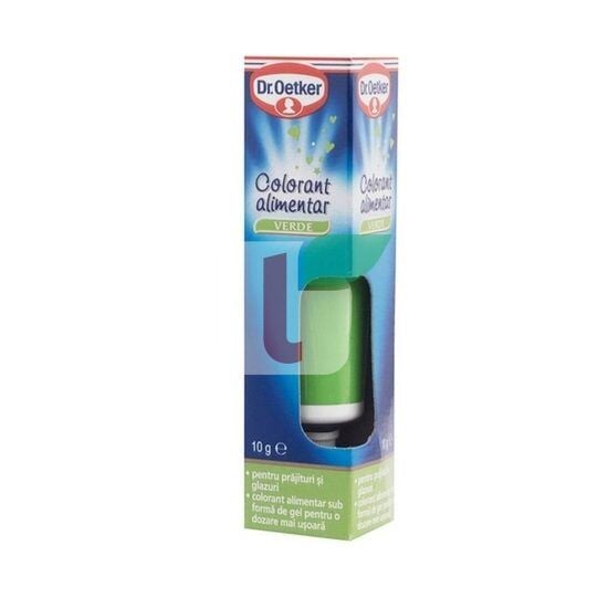 Colorant alimentar verde Dr Oetker 10 g Engros